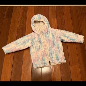 The North Face reversible baby jacket. 6-12 mos